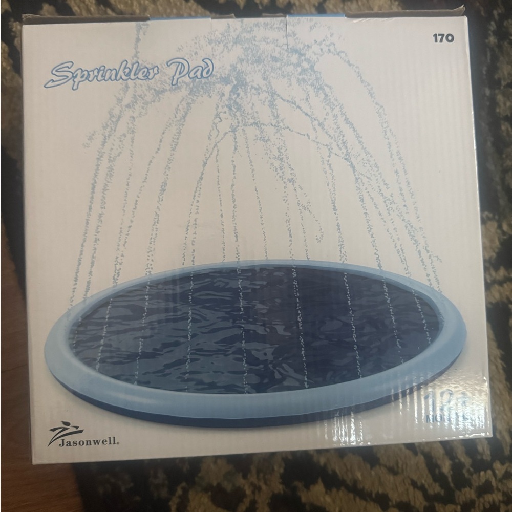 Jasonwell Blue Sprinkler Pad Brand New!